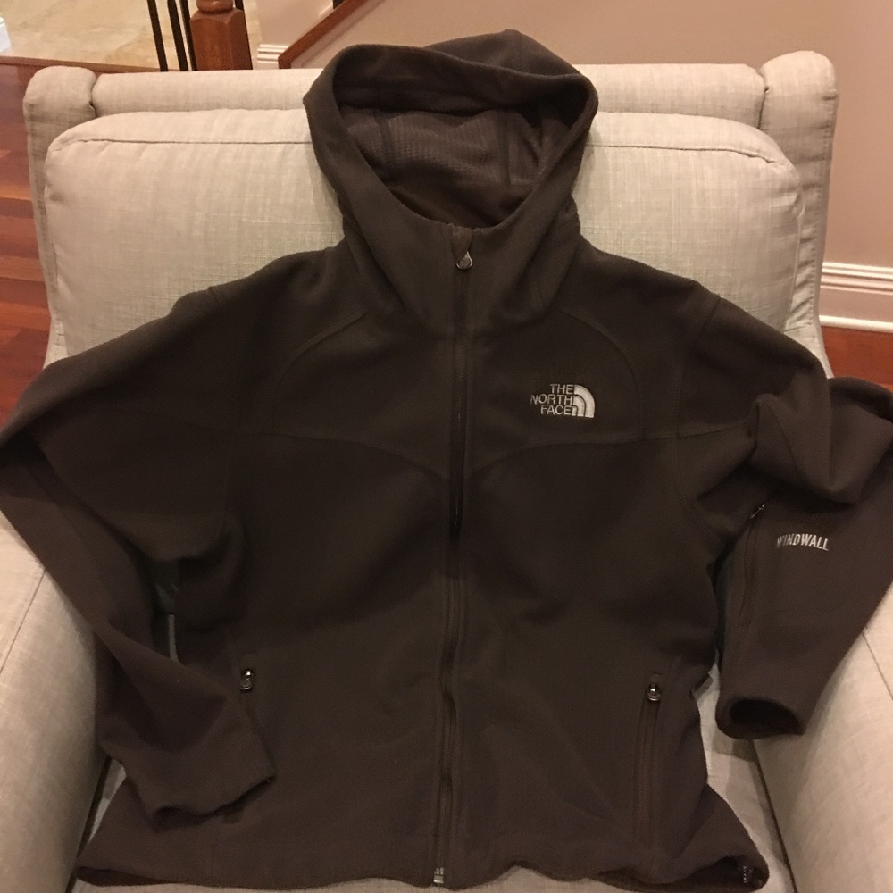 North Face Windfall fleece, hooded jacket